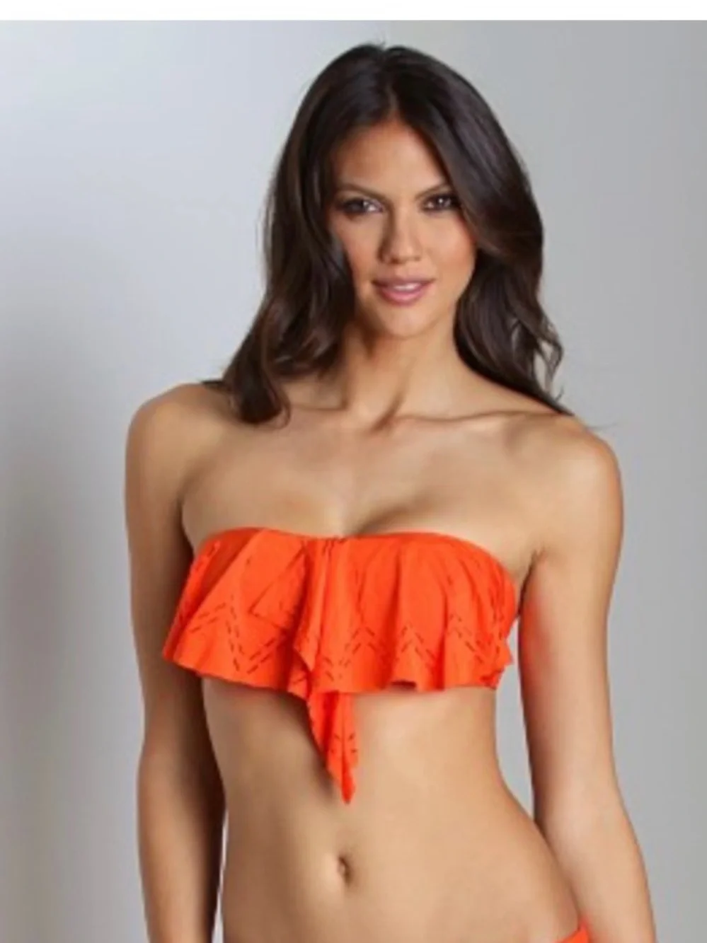 l*space Red Cutout Two-Piece Bikini Set